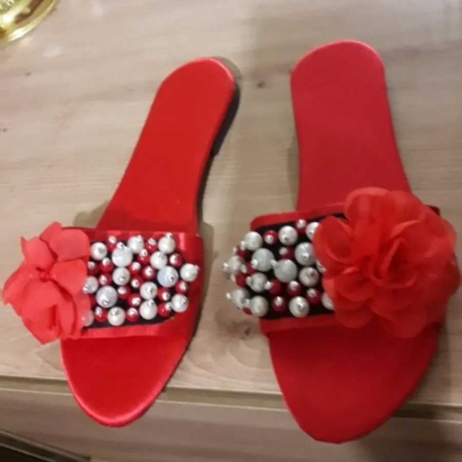صندل روفرشی پارچه ای