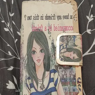 کیف پول کتابی دخترانه