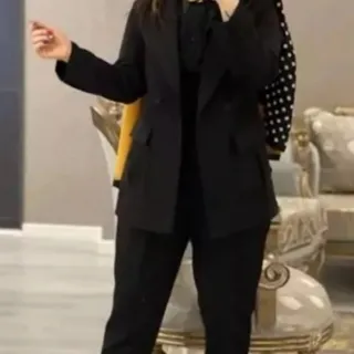 کت شلوار مشکی