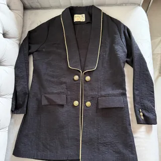مانتو مشکی مجلسی