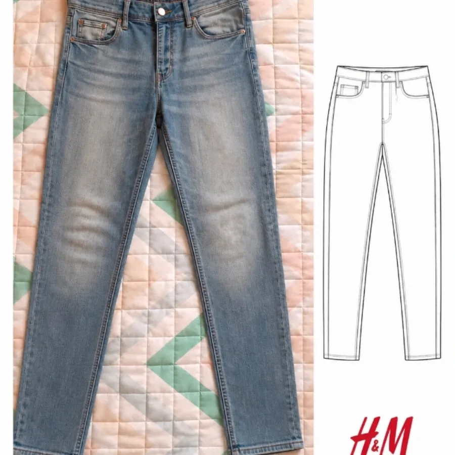 شلوار اسکینی h&m