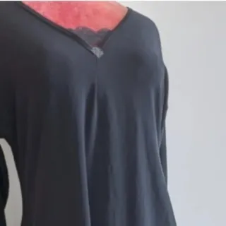 تونیک مشکی پر کلاغی زنانه
