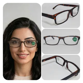 عینک مطالعه طبی 2.5+
