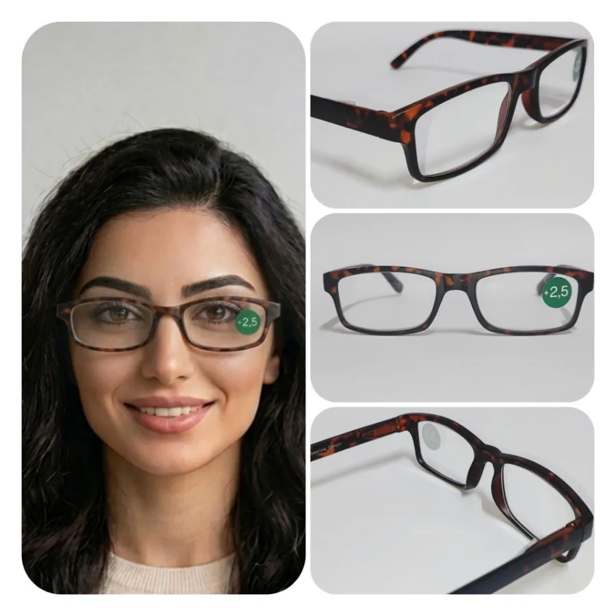 عینک مطالعه طبی 2.5+