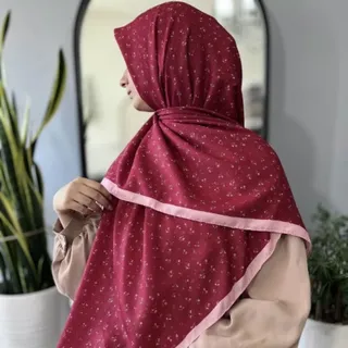 روسری قرمز سوپر نخ