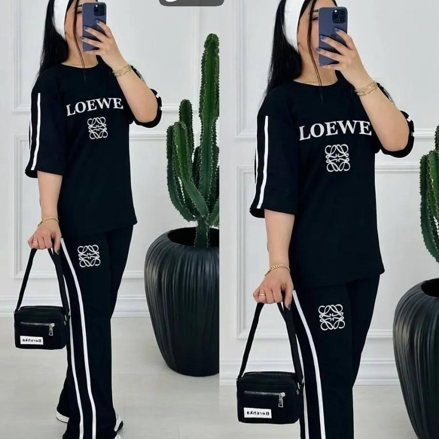 ست تیشرت شلوار loewe