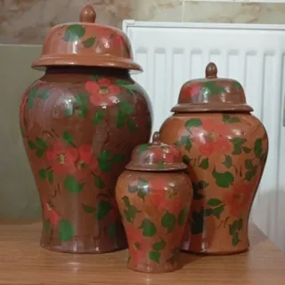 ست 3تایی جینجرجار سرامیکی