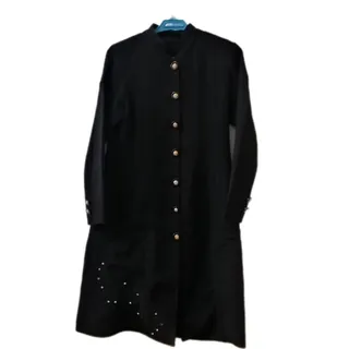 مانتو کرپ مشکی