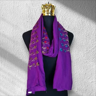 شال وارداتی گلدوزی شده