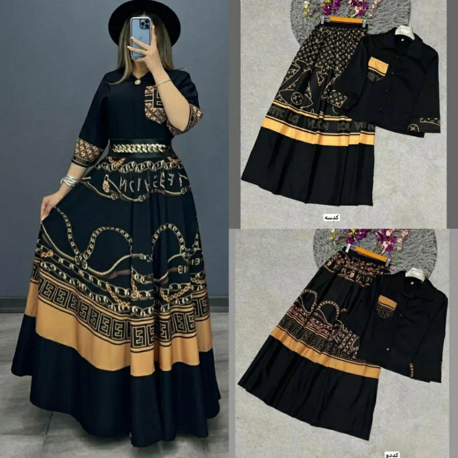 ست شومیز دامن