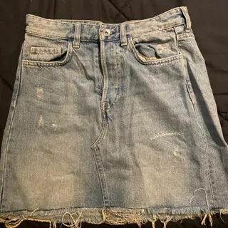 دامن جین zara
