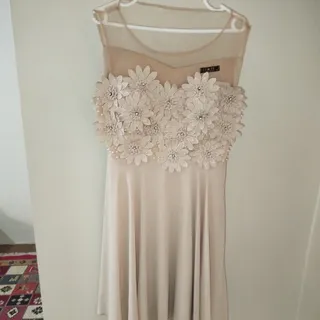 پیراهن مجلسی زنانه نباتی