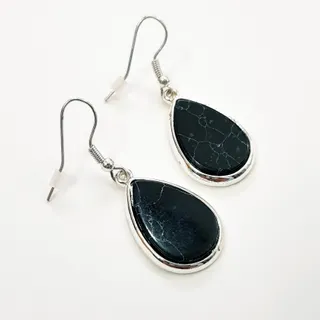 گوشواره نقره ای آویز دار