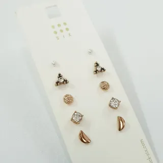 پک گوشواره گلگوش طلایی