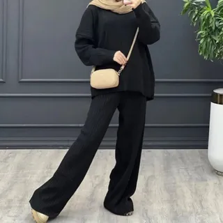 ست تونیک شلوار بافت