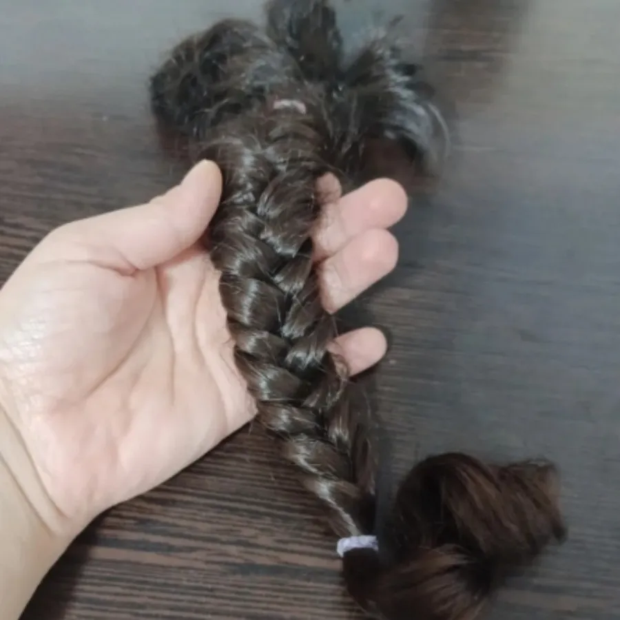موی طبیعی بدون رنگ و مواد