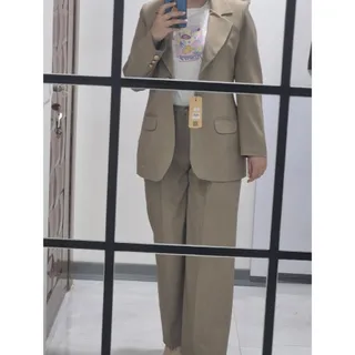 کت و شلوار نسکافه ای س 42