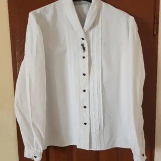 شومیز  سفید کلاسیک