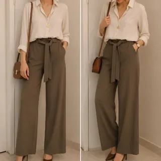 شلوار پارچه ای راسته