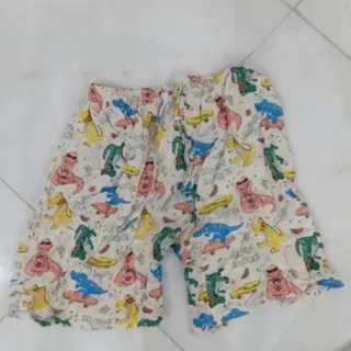 شلوارک کوتاه نخی راحتی کش