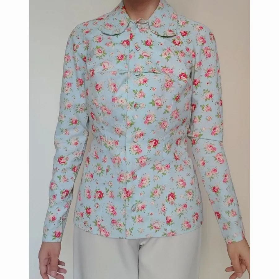 شومیز گل گلی