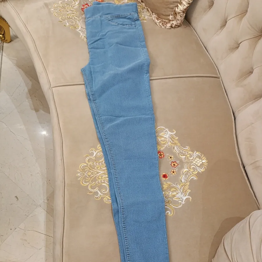 شلوار لی کاغذی زنانه