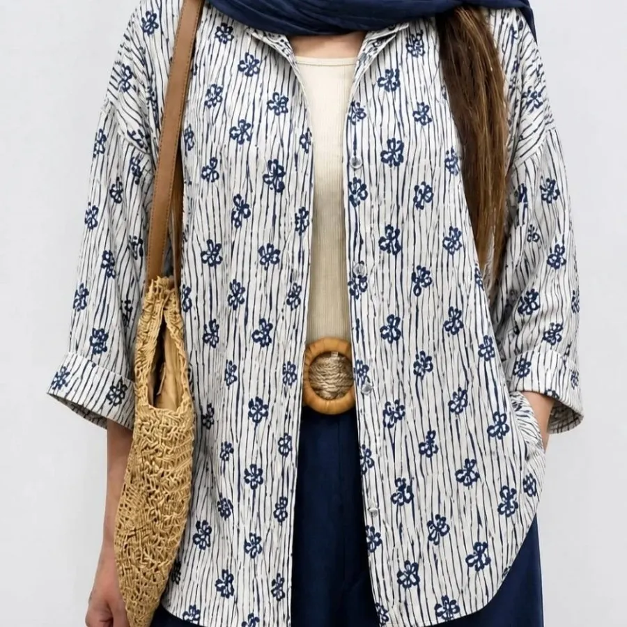 شومیز ینزی پفکی درجه 1