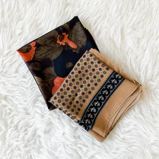 2 عدد روسری اروپایی