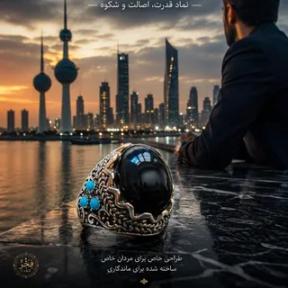 انگشتر سنگ شوه مردانه