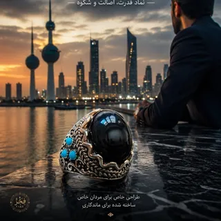 انگشتر سنگ شوه مردانه