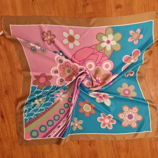 روسری ساتن ابریشم