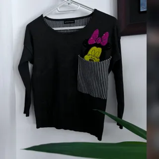 بلوز کشبافت میکی موس