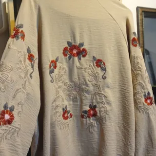 مانتو طرح گل اورجینال