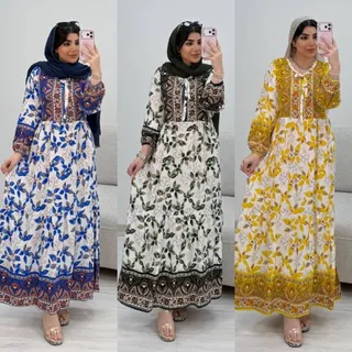 پیراهن ساحلی خزان