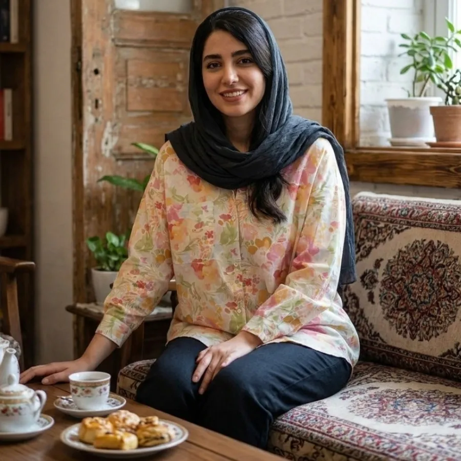 شومیز طرحدار زنانه