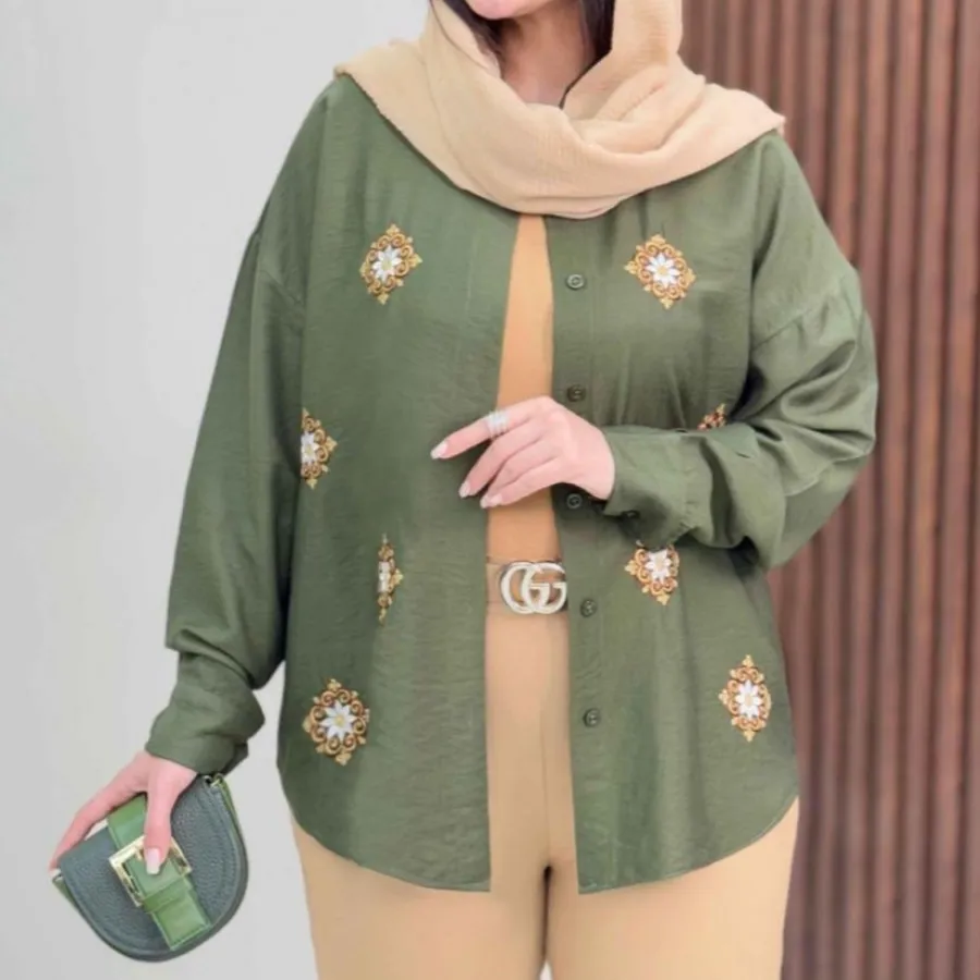 شومیز گلی