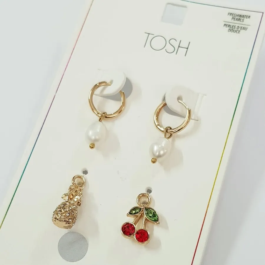 پک گوشواره مرواریدی TOSH