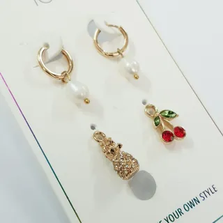 گوشواره طلایی آویز دار