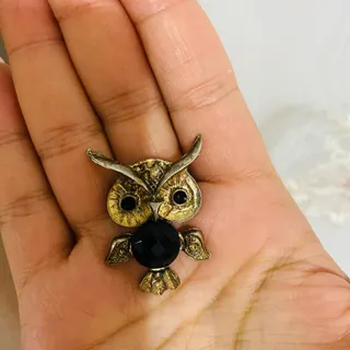 سنجاق سینه جغد وینتیج