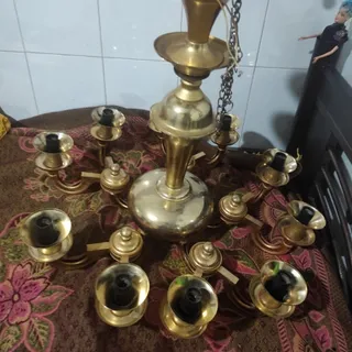 لوستر ابکاری طلا