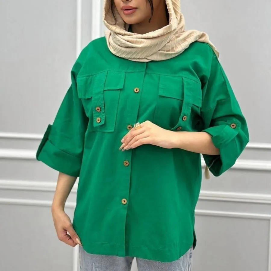 شومیز مانتویی