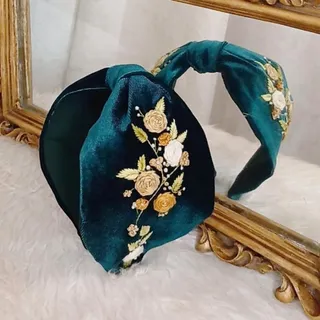 تل گلدوزی مخمل