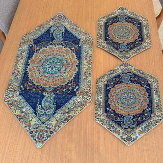 رومیزی و رانر ترمه