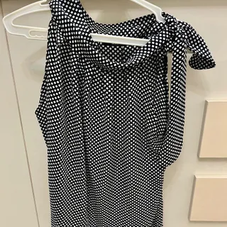 تاپ کرپ یقه گره ای ترک