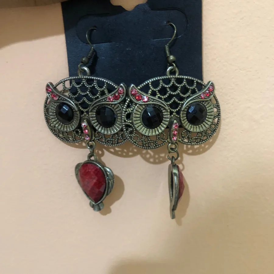 گوشواره طرح جغد