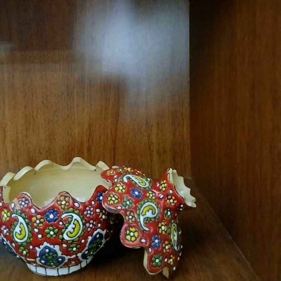 قندان مینا کاری