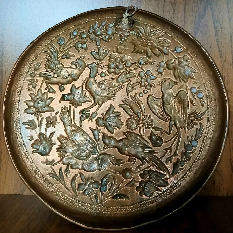 دیوارکوب مسی حراج