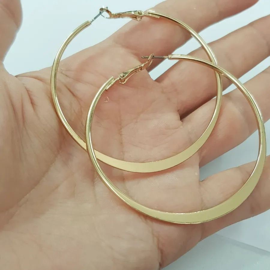 گوشواره حلقه ای طلایی