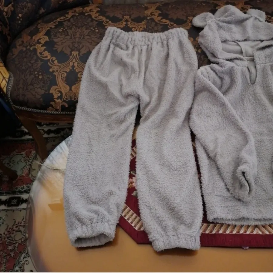 ست هودی شلوار تدی
