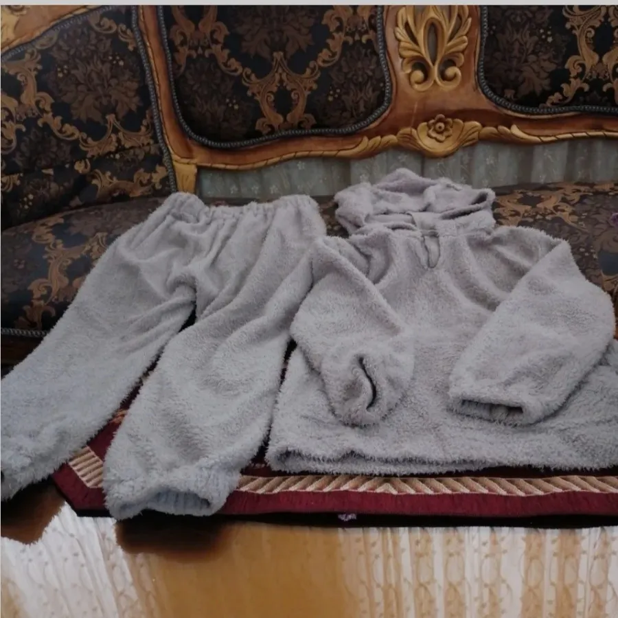 ست هودی شلوار تدی